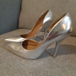 Chrome Silver Stilettos